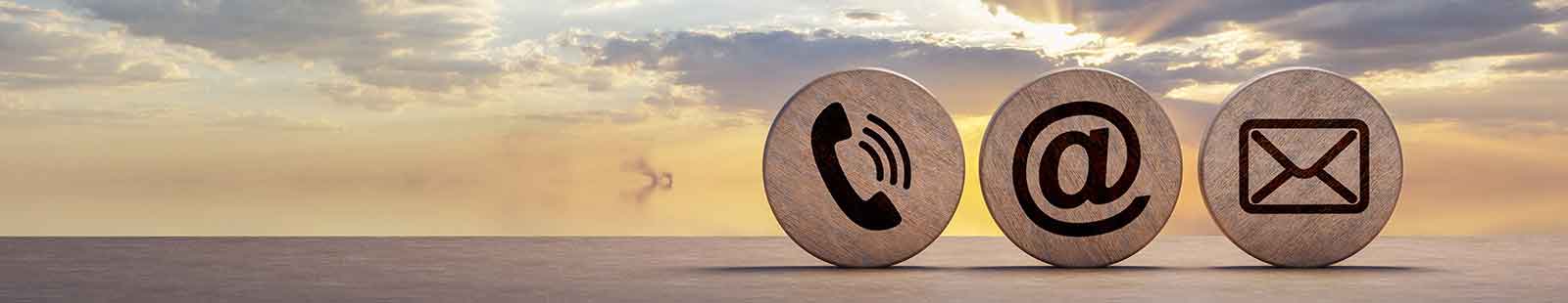 contact information icons