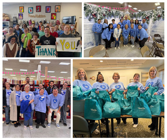 photo of Mainstreet employees volunterring