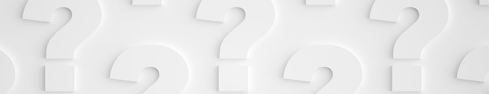 page full of question marks