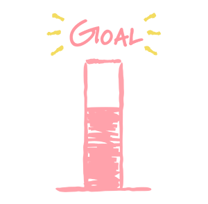 Icon with text: Goal